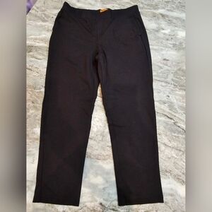 Mary Crafts Black Stretch Ankle Pants Women’s Size 8 | Slim Fit Business Casual